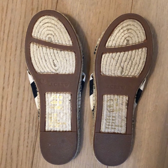 NEW Jcrew size 7 knotted espadrille slides - Picture 2 of 3